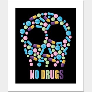 NO DRUGS Posters and Art